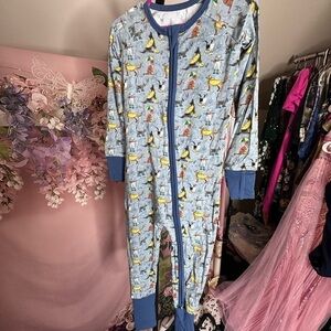 Kindthing Raining Cats & Dogs Romper, NWT Size 3T